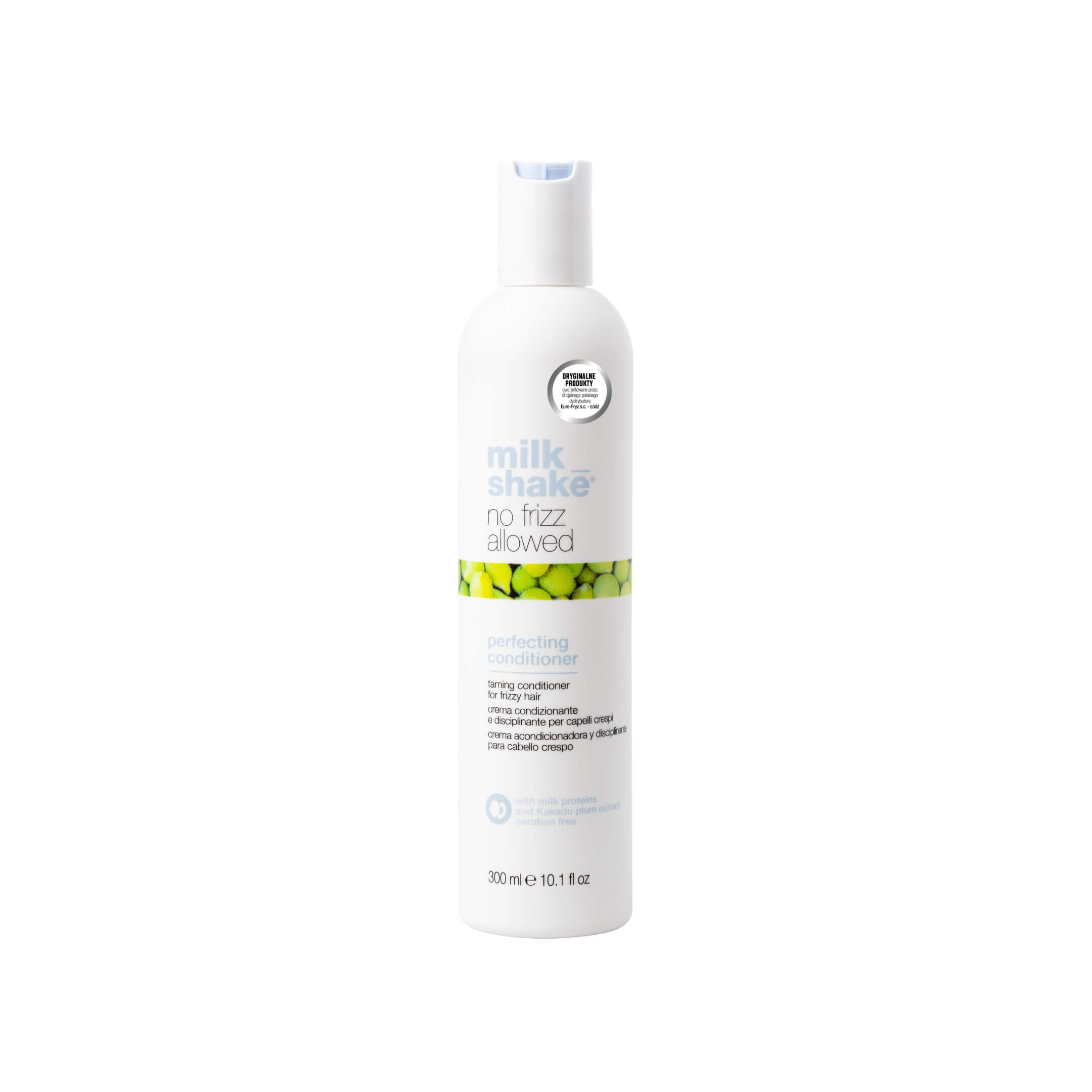 Milk shake no frizz allowed Odżywka wygładzająca do włosów puszących się 300ml